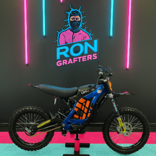 Sur-Ron Light Bee X 60v 40Ah In Blue And Orange